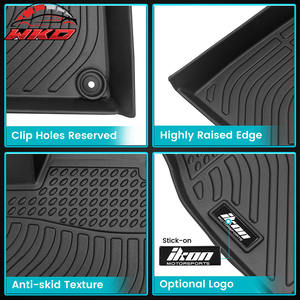 Floor Mats Fits For Kia Telluride 7 & 8 Seats 2020-2025 Heavy Duty <b>TPE</b> 3D Molded Anti-Slip Liner Guard Waterproof - Product Image 3