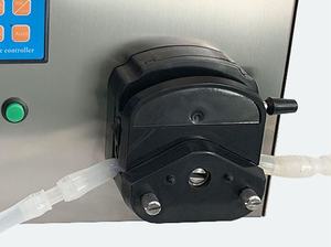 เครื่องบรรจุของเหลวแบบกึ่งอัตโนมัติความเร็วสูงชนิดหัวเดียว Yunqingtech Cosmetic พร้อมปั๊มเพอริสตัลติก - Product Image 5