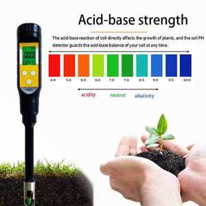 S-2000 फूल पौधे कृषि orchard मिट्टी का तापमान <span class=keywords><strong>ph</strong></span> मूल्य डिटेक्टर सेंसर अम्लता मिट्टी <span class=keywords><strong>ph</strong></span> मीटर - Product Image 2