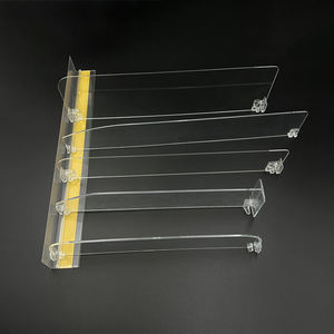 PVC Kệ Trưng Bày Acrylic Dispenser nhựa Kệ từ Divider cho siêu thị cửa hàng Kệ bán lẻ - Product Image 4