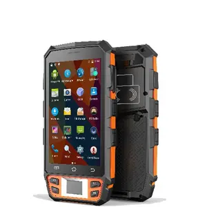 5.0inch 125khz 134.2khz 4G WIFI GPS RFID portable industrial handheld barcode scanner rugged FDX-B HDX android pda