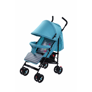 <span class=keywords><strong>Parapluie</strong></span> à baldaquin en lin avec dossier réglable Poussette pliante <span class=keywords><strong>étend</strong></span>ue pour bébé avec panier de rangement - Product Image 4