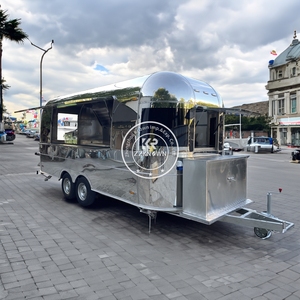 2025 OEM Fast Mobile Bbq Food Trailer Food Cart Pizza Helado Cerveza Food Truck Totalmente equipado con cocina completa - Product Image 4
