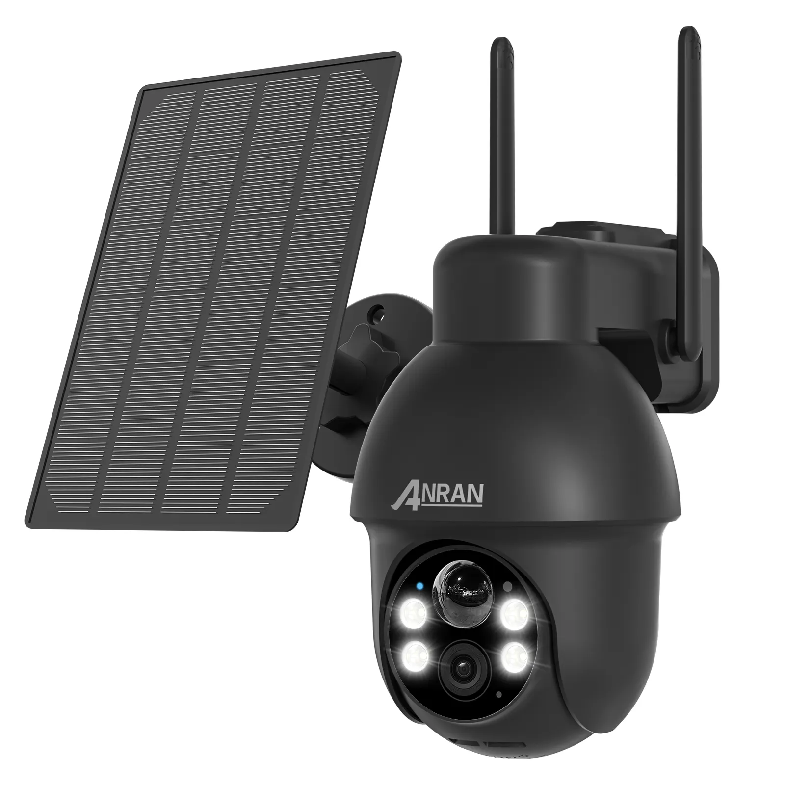 ANRAN akıllı ev 3MP Wifi APP uzaktan izleme renkli gece görüş 360 açık güneş güvenlik kamerası Wifi