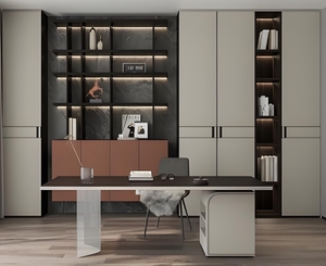 Librería Moderna y Sencilla de Madera, Nuevo Mueble de Almacenamiento Decorativo para el Hogar, la Escuela, el Hotel, el Apartamento, Mueble Versátil para el Hogar - Product Image 2