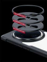 Pour vivo X200/x200 pro fundas para celular anti-choc quatre coins airbag étuis de téléphone portable de luxe