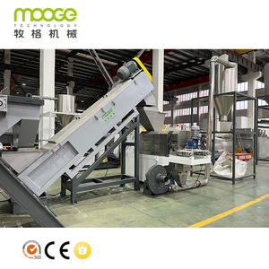 Smaller 500 1000 KG <strong>Plastic</strong> Recycling Granulator <strong>Extruder</strong> <strong>Machine</strong> / Waste Bags Washing Line / LDPE Film Washing Recycling - Product Image 6