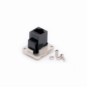 Connecteur <span class=keywords><strong>RJ45</strong></span> modulaire Cat6 de haute qualité avec matériau de Contact en cuivre d'en-tête de boîte PCB à 180 ° pour la connectivité <span class=keywords><strong>Internet</strong></span> - Product Image 2