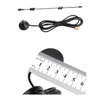Antenne WiFi magnétique SIGNALWELL 2.4G à gain élevé 5dBi, omnidirectionnelle longue portée 915MHz pour extérieur, câble RG174 mâle