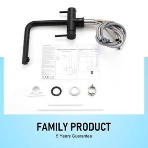 Filter Water Stainless Steel Wholesale 3 Way Kitchen Faucet Black - Product Image 6