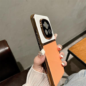 Protection de lentille en cuir végétalien placage classique coque arrière pour Huawei <span class=keywords><strong>Mate</strong></span> 70 60 Pro + RS / 50 40 <span class=keywords><strong>30</strong></span> Pro housse en microfibre intégrée - Product Image 6