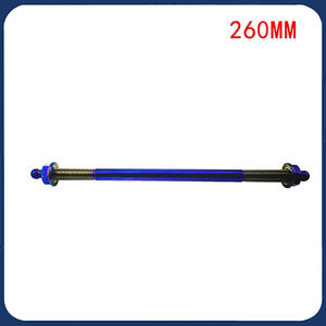 Argento/multicolore <span class=keywords><strong>M</strong></span> 10/12X240/260/280mm asse ruota anteriore per motocicli elettrici e sistemi di carrozzeria per auto parti modificate - Product Image 5