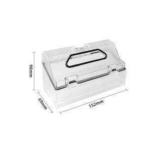 Dust <b>Bin</b> For Dreame W10 W10Pro Mijia Self Cleaning Pro Robot Vacuum Cleaner Reusable Plastic Home Floor Cleaning Accessory - Product Image 2