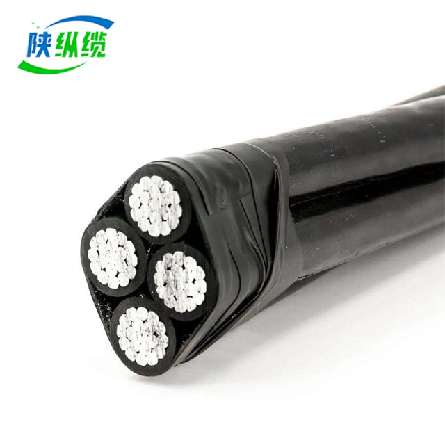 SZL Cable Factory Direct Sale High Quality ABC Overhead Bundle Aluminum Core Power Cable 3*185 mm + 1*95 mm IP65 Rated 0.6/1