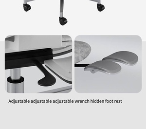 <span class=keywords><strong>Reposacabezas</strong></span> ajustable de cuero Pu esmaltado para Juegos de oficina Vip, <span class=keywords><strong>escritorio</strong></span> moderno Lumbar y sillas con reposabrazos, cuero Natural Real para oficina - Product Image 4