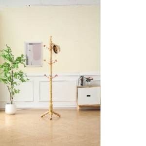 Porte-manteau en bois moderne 36903-M3 36903-M3-A/B/G/H/W - Product Image 1