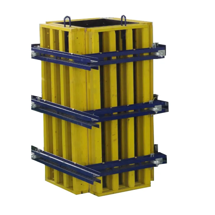 TECON Q355 Building Concrete Mold Steel Panel Formwork Column Modular Formwork System For Concrete with Birch Plywood