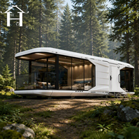 Maison préfabriquée en conteneur Jiezhu de 20 pieds avec bureau à domicile et applications hôtelières, conception modulaire, vente directe d'usine