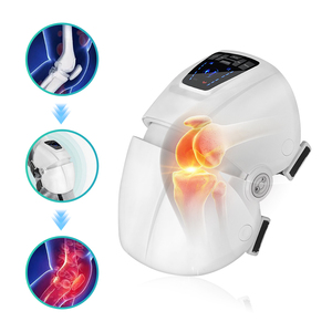Masseur <span class=keywords><strong>de</strong></span> genou à vibration rechargeable pour <span class=keywords><strong>la</strong></span> <span class=keywords><strong>circulation</strong></span>, avec chaleur, coussin d'air, moteur sans balais, coque ABS, soulagement <span class=keywords><strong>de</strong></span> <span class=keywords><strong>la</strong></span> douleur, confort et minuterie - Product Image 6