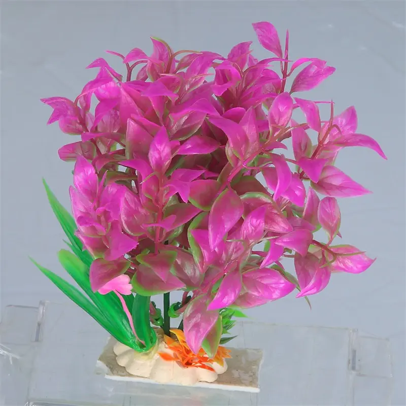 Zaohetian Plante Artificielle Paysage Plantes Fish Tank Aquarium Plantes Vertes Accessoires Aquatiques