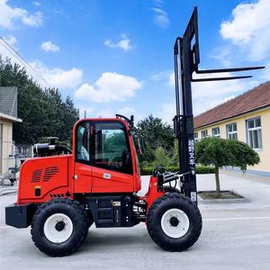 מפעל ארבע הנעה לחקלאות מחוץ לכביש מלגזה 3ton 3.5t 4 x4 דיזל מלגזה - Product Image 4