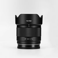 VILTROX Lente Prime de 25mm F1.7 con Montura E, Gran Apertura, STM, Enfoque Automático para Cámaras Serie A7 y A6, No Full Frame