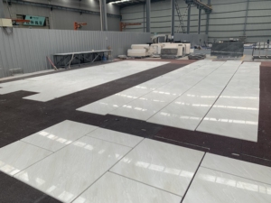 Grande dalle de pierre naturelle polie Goldtop, onyx blanc Milan, marbre moderne pour projets de carrelage d'hôtels et de villas - Product Image 4