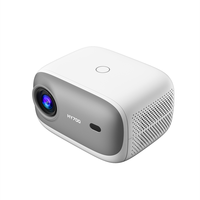 Vidéoprojecteur LCD 250 lumens 1080p HY700 PRO 4k android BT wi-fi extérieur home cinéma conférence projection projecteur intelligent