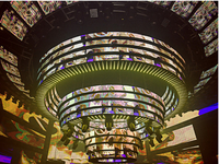 Écran mural vidéo LED personnalisé 4K HDR10+ pour salles de karaoké, bars, discothèques et cabines de DJ - Utilisation en intérieur