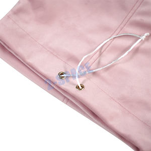 Felpa Rosa 19 pulgadas terciopelo suave 4 ranuras madera Mahjong Rack bolsa lujosa bolsa <span class=keywords><strong>de</strong></span> terciopelo Rack - Product Image 5