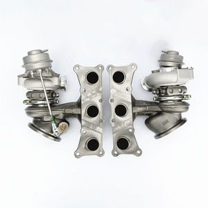 Craft Turbo TD04-19T Turbocompresseur 49131-07031 49131-07051 11654564713 11657563692 11657593018 pour <span class=keywords><strong>BMW</strong></span> <span class=keywords><strong>E90</strong></span> 335i 535i Z4 N54 Moteur - Product Image 4