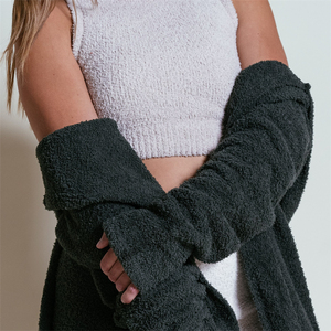 Conjunto de <span class=keywords><strong>Pijama</strong></span> de Terciopelo Suave y Cómodo de Talla Grande para <span class=keywords><strong>Invierno</strong></span>, Ropa de Dormir Sexy de Algodón Largo y Esponjoso para <span class=keywords><strong>Mujer</strong></span>, Bata de Dormir, Conjunto de <span class=keywords><strong>3</strong></span> <span class=keywords><strong>Piezas</strong></span> - Product Image 6