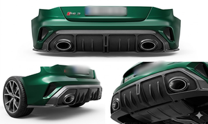 Kit Carrozzeria in Fibra di Carbonio di Alta Qualità: Labbro Anteriore, Minigonne Laterali, Diffusore e Spoiler per Audi <span class=keywords><strong>A3</strong></span> S-Line S3 RS3 <span class=keywords><strong>8Y</strong></span> 8.5Y Hatchback 2021-2026 - Product Image 4