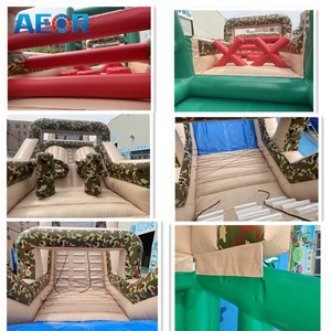 สไลเดอร์เป่าลมสำหรับเด็กลายพรางสำหรับปราสาทเป่าลมเพื่อความบันเทิงกลางแจ้ง - Product Image 6