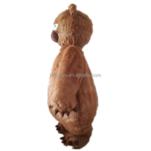 Disfraz de Oso de Peluche Estilo Hombre con Traje/Mascota de Fiesta para Adultos - Product Image 5