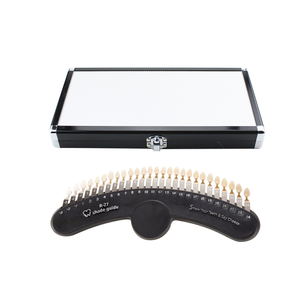 Chất Lượng Cao 3D Răng Làm Trắng Gốm Răng Bóng Hướng Dẫn Sang Trọng Nhựa Đóng Gói 20 Màu Sắc Cho Nhà Sử Dụng Nha Khoa Tẩy Trắng Răng Giả - Product Image 6