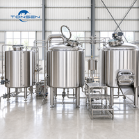 Système de brasserie de bière artisanale en acier inoxydable clé en main de 1200 L pour usine de brassage de bière artisanale