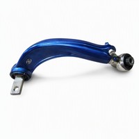 Kit de bras de suspension arrière réglables pour Honda Civic C50 Bleu Métallisé Anodisé – Remplacement pour berline