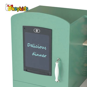 <span class=keywords><strong>Cuisine</strong></span> <span class=keywords><strong>en</strong></span> <span class=keywords><strong>bois</strong></span> électronique écologique pour enfants d'âge préscolaire avec tableau magnétique W10C790 - Product Image 6