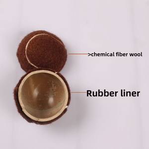 Bola de Tênis de Borracha Ecológica e Durável para Cães - Brinquedo Interativo para Exercício ao Ar Livre - Product Image 4