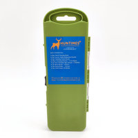 Kit de nettoyage d'armes à feu en acier durable 5,56 mm/.223 cal 6X 5 fentes avec pochettes, accessoires de chasse portables pour l'extérieur