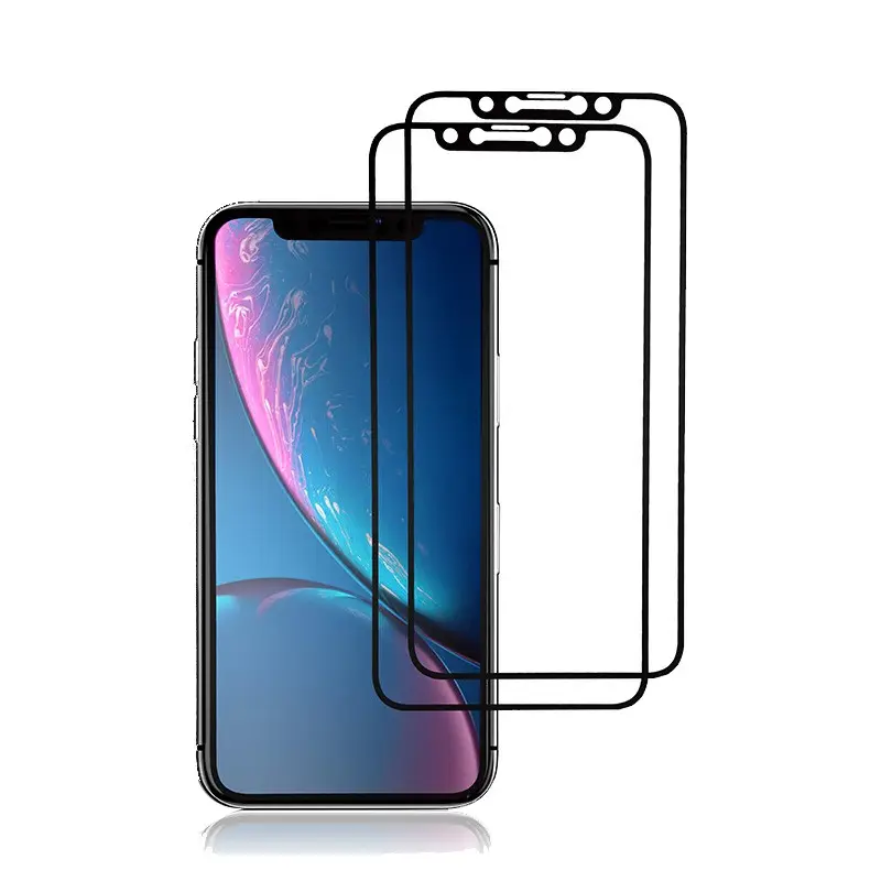 Tempered Glass Film X Xr Xs Max Screen Protector 3 PACK Clear 2 5D 9H 0 3mm for Iphone Apple Mobile Phone Transparent Waterproof