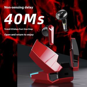 Écouteurs sans fil de compétition électriques pour Bluetooth, écouteurs TWS, affichage numérique, faible latence, réduction de bruit cool - Product Image 4