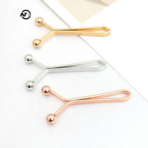 Clips de pretina de cerca para mujeres musulmanas cuello U-clip cubierta Pin broche joyería pañuelo Bayberry - Product Image 4