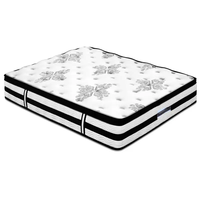 Vente en gros de matelas à ressorts ensachés hélicoïdaux les plus populaires en tissu doux et confortable tissus frais matelas meubles dans une boîte