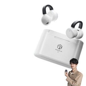 Openfeel Ear Clip Headphones IPX4 Water Resistant Type C Charging Black White Light Green - Product Image 5