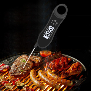 Termómetro digital para carne de doble sonda, termómetro de lectura instantánea para alimentos con luz negra LCD como termómetro de cocina para cocina, sin revi - Product Image 5