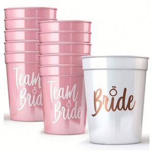 Vasos de Plástico Desechables y Reutilizables de 16 Oz para Fiestas, en Varios Colores, para Estadios, con su Logotipo o Texto - Product Image 1