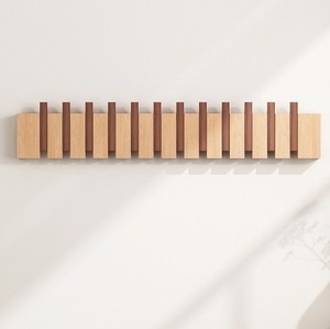 Piano clé cintre tenture murale <span class=keywords><strong>porte</strong></span> derrière le crochet à vêtements porche crochet <span class=keywords><strong>mural</strong></span> <span class=keywords><strong>porte</strong></span> d'entrée <span class=keywords><strong>porte</strong></span>-<span class=keywords><strong>manteau</strong></span> en bois massif - Product Image 5