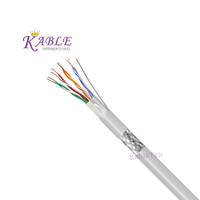 Cable LAN Cat5e SF/UTP 4 pares 24AWG Solid BC 305M para comunicación